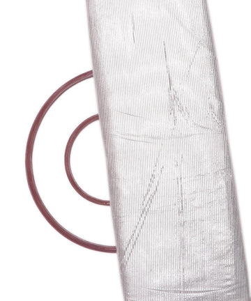 silver white colour plain shimmer fabric 1